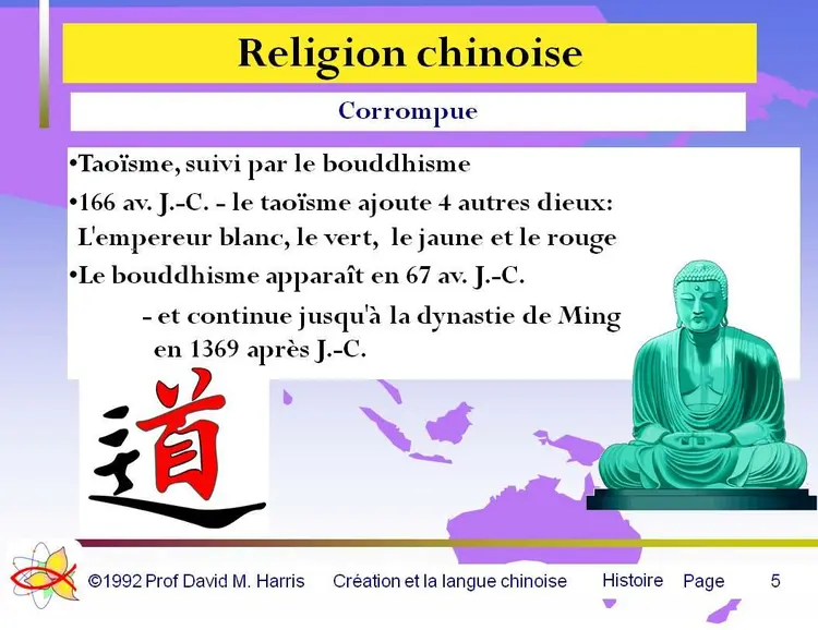 Religion chinoise - Corrompue
